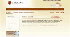 Desktop Screenshot of envisiongarland.com